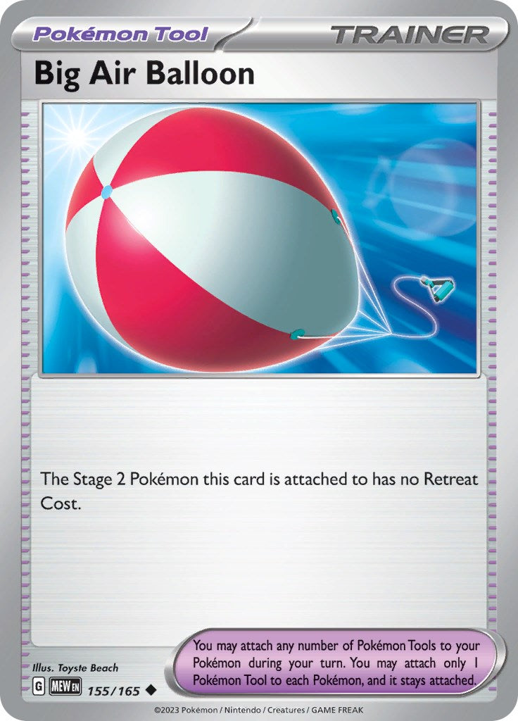 Pokemon: Big Air Balloon card image