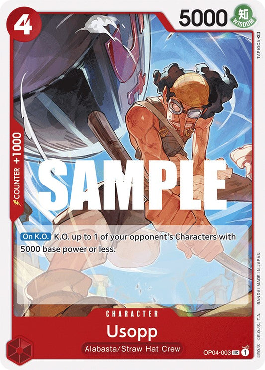 One Piece Card Game: Usopp card image