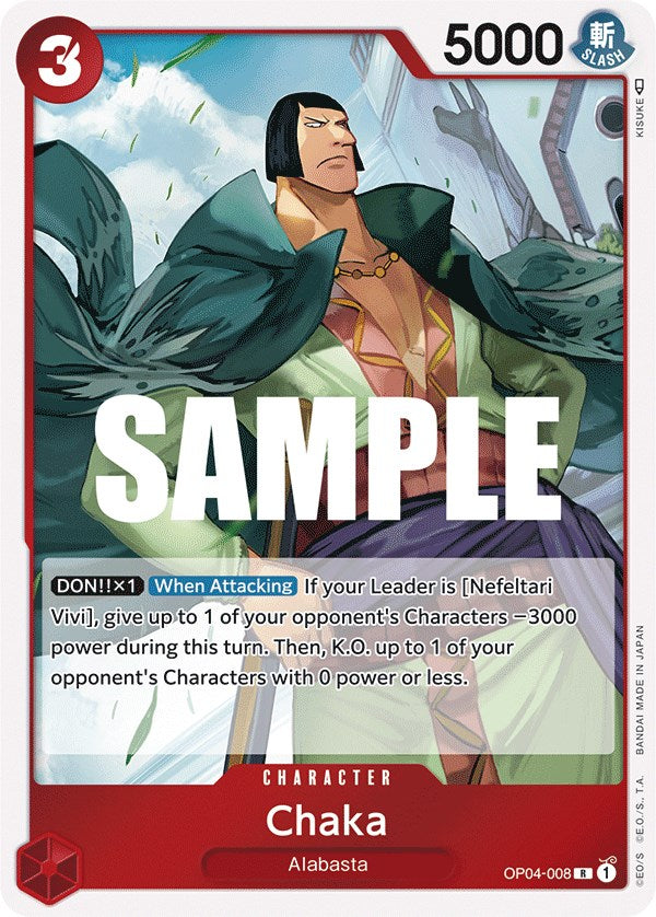 One Piece Card Game: Chaka card image