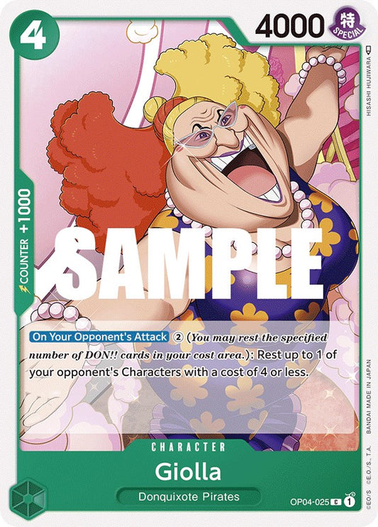 One Piece Card Game: Giolla card image