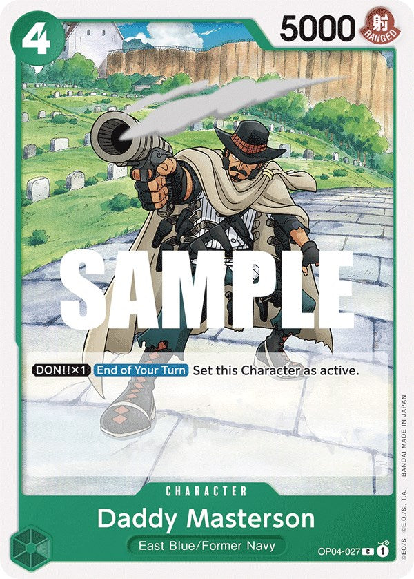 One Piece Card Game: Daddy Masterson card image