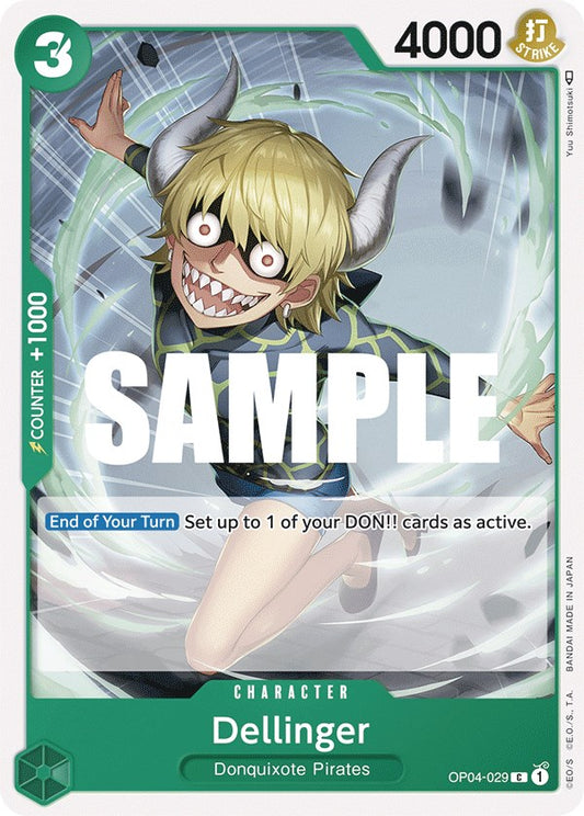 One Piece Card Game: Dellinger card image