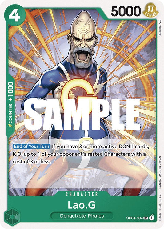 One Piece Card Game: Lao.G card image