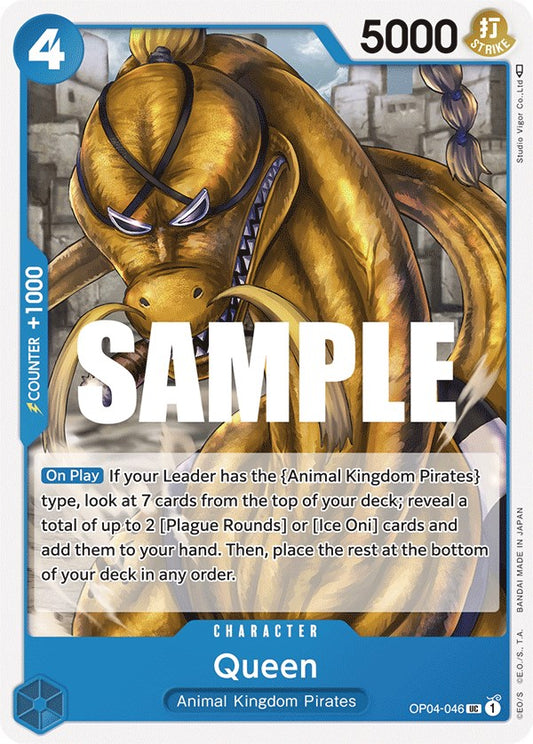 One Piece Card Game: Queen (046) card image