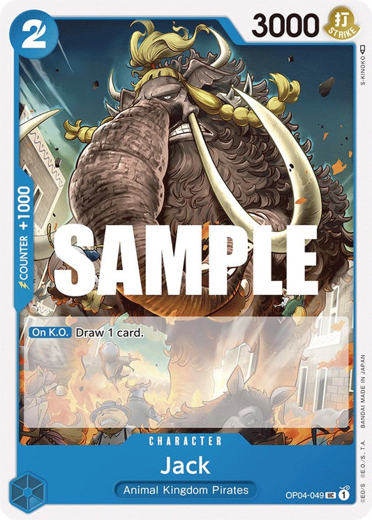 One Piece Card Game: Jack card image
