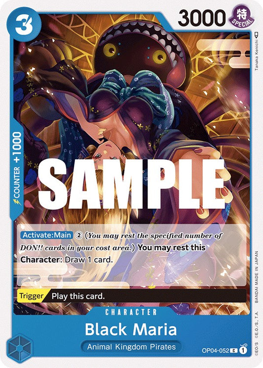 One Piece Card Game: Black Maria card image