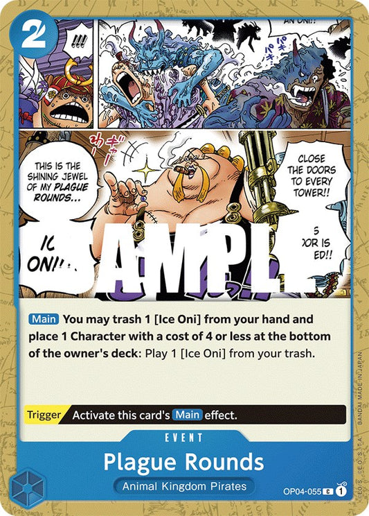 One Piece Card Game: Plague Rounds card image