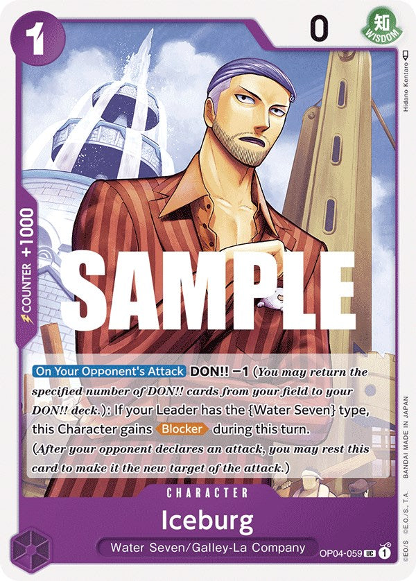 One Piece Card Game: Iceburg card image