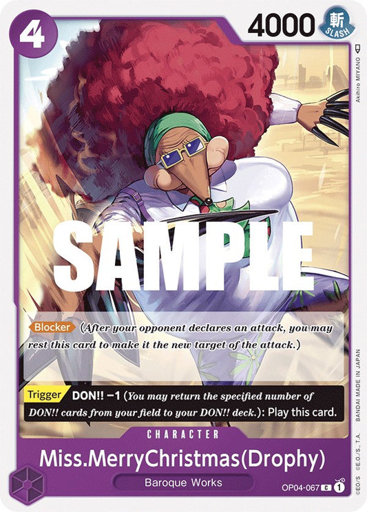 One Piece Card Game: Miss.MerryChristmas(Drophy) card image