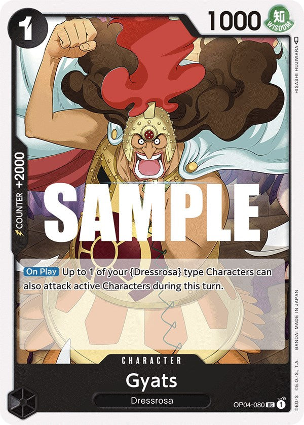 One Piece Card Game: Gyats card image