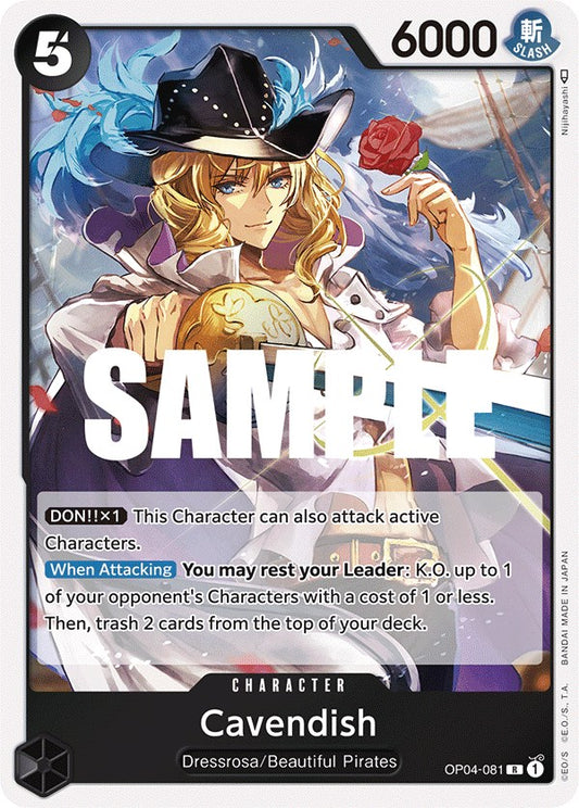 One Piece Card Game: Cavendish card image