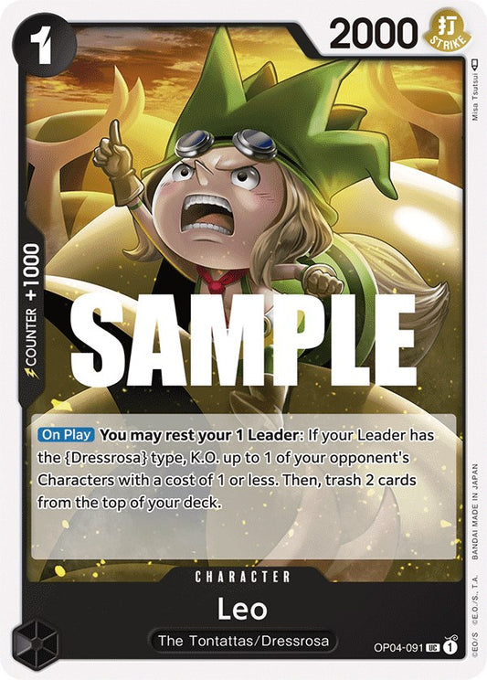 One Piece Card Game: Leo card image