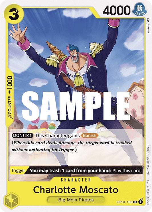 One Piece Card Game: Charlotte Moscato card image