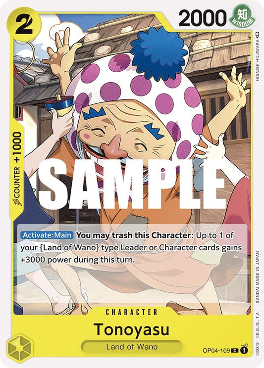 One Piece Card Game: Tonoyasu card image