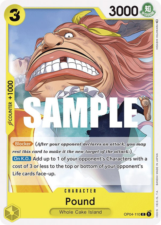 One Piece Card Game: Pound card image