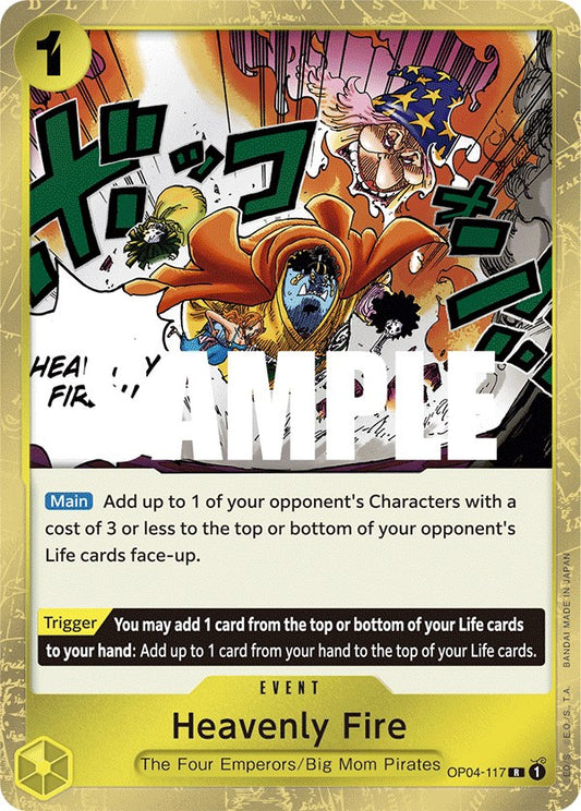 One Piece Card Game: Heavenly Fire card image