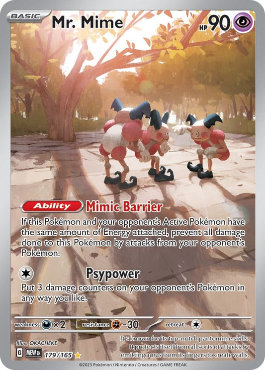 Pokemon: Mr. Mime - 179/165 card image