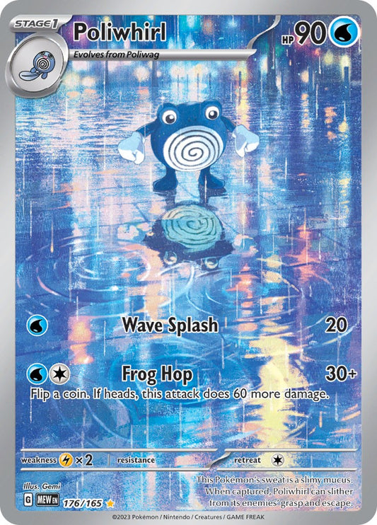 Pokemon: Poliwhirl - 176/165 card image