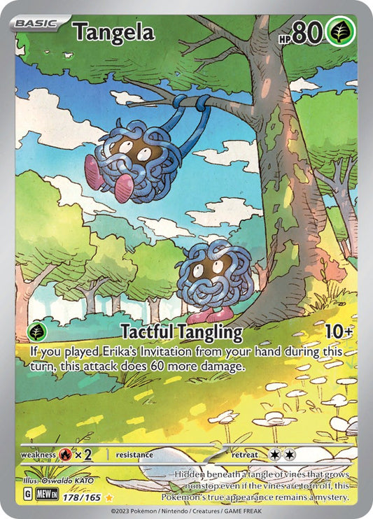 Pokemon: Tangela - 178/165 card image