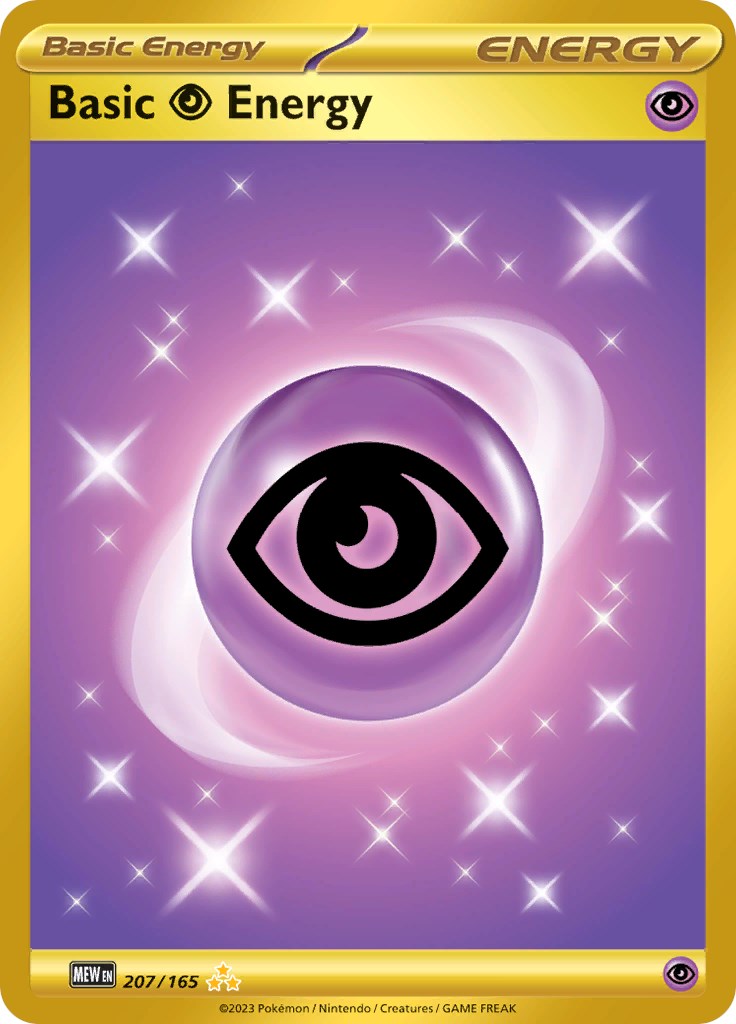 Pokemon: Basic Psychic Energy - 207/165 card image