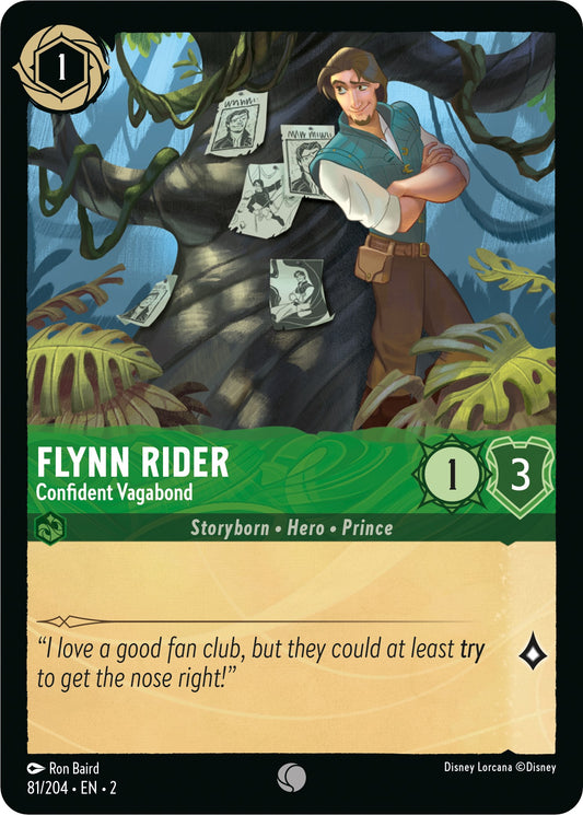 Disney Lorcana: Flynn Rider - Confident Vagabond card image