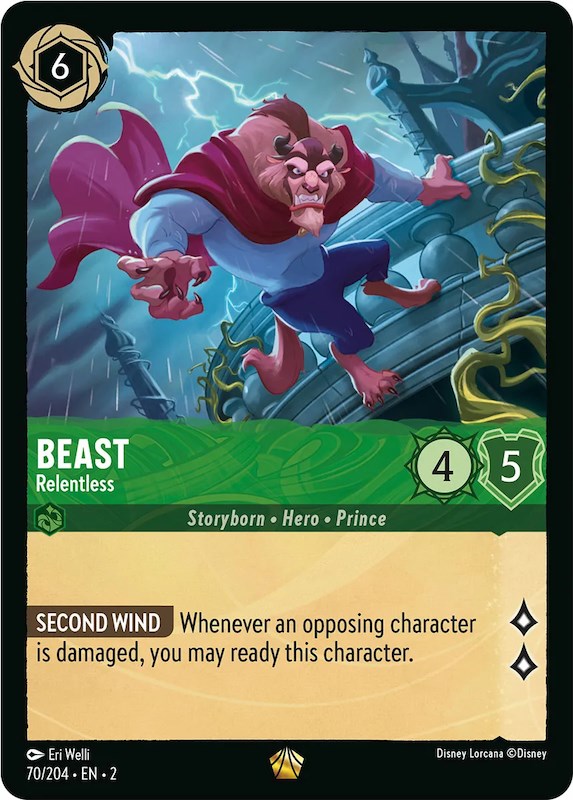 Disney Lorcana: Beast - Relentless card image