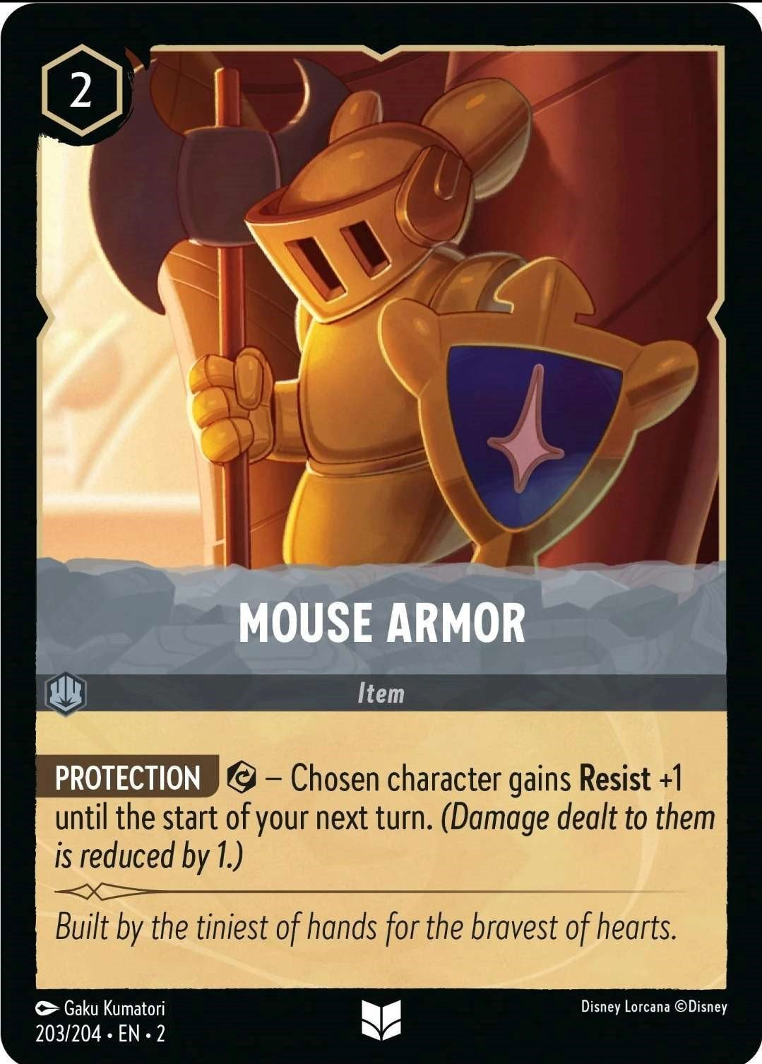 Disney Lorcana: Mouse Armor card image