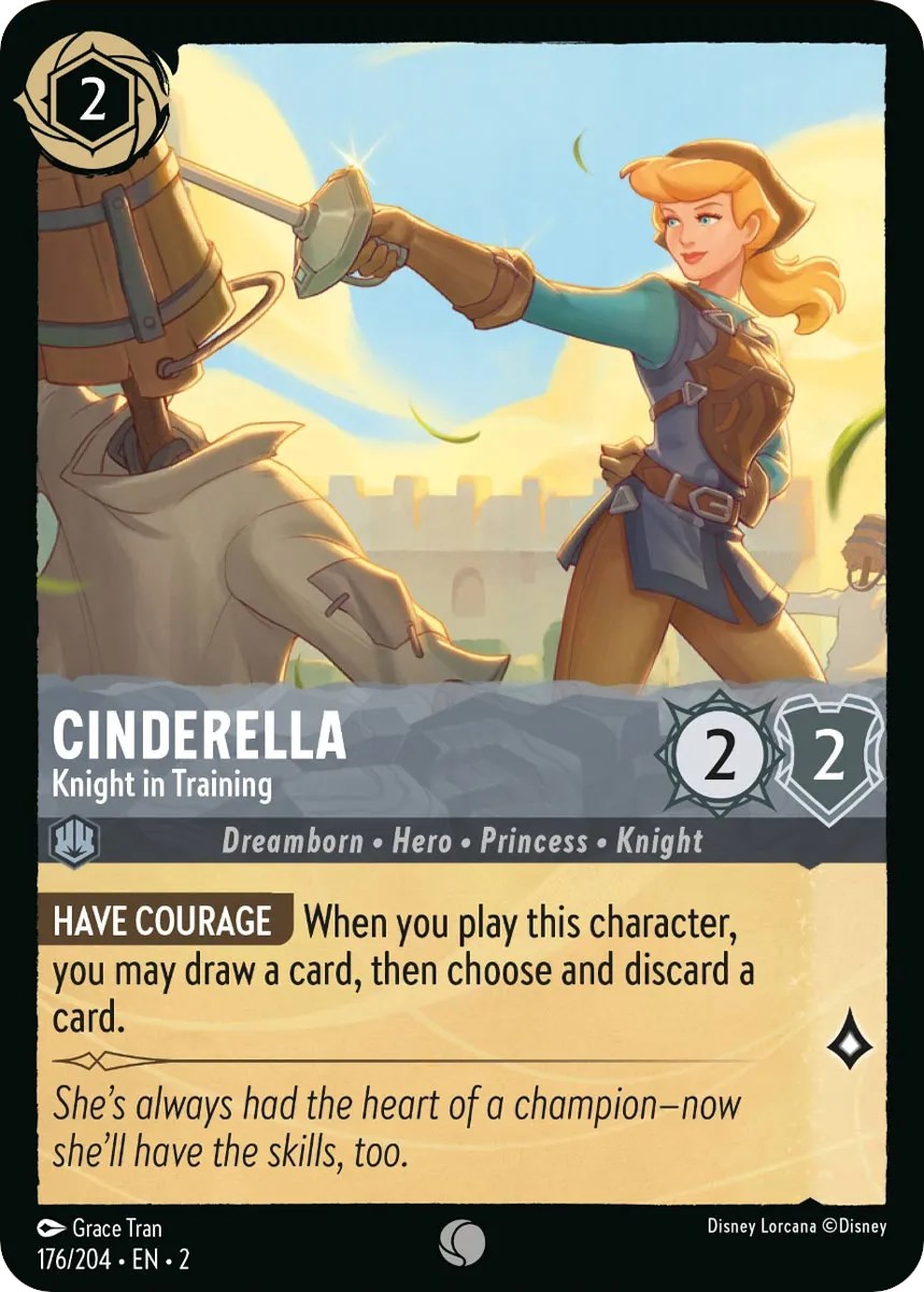 Disney Lorcana: Cinderella - Knight in Training card image