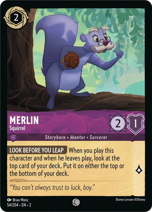 Disney Lorcana: Merlin - Squirrel card image