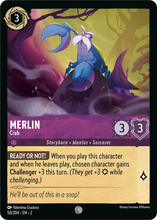 Disney Lorcana: Merlin - Crab card image