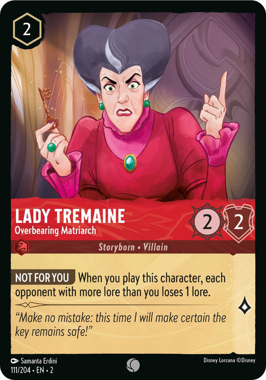 Disney Lorcana: Lady Tremaine - Overbearing Matriarch card image