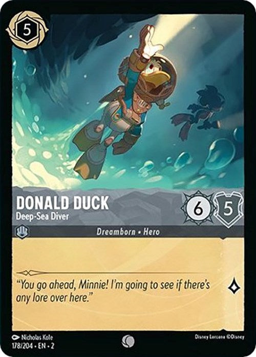 Disney Lorcana: Donald Duck - Deep-Sea Diver card image