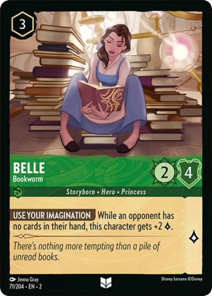 Disney Lorcana: Belle - Bookworm card image