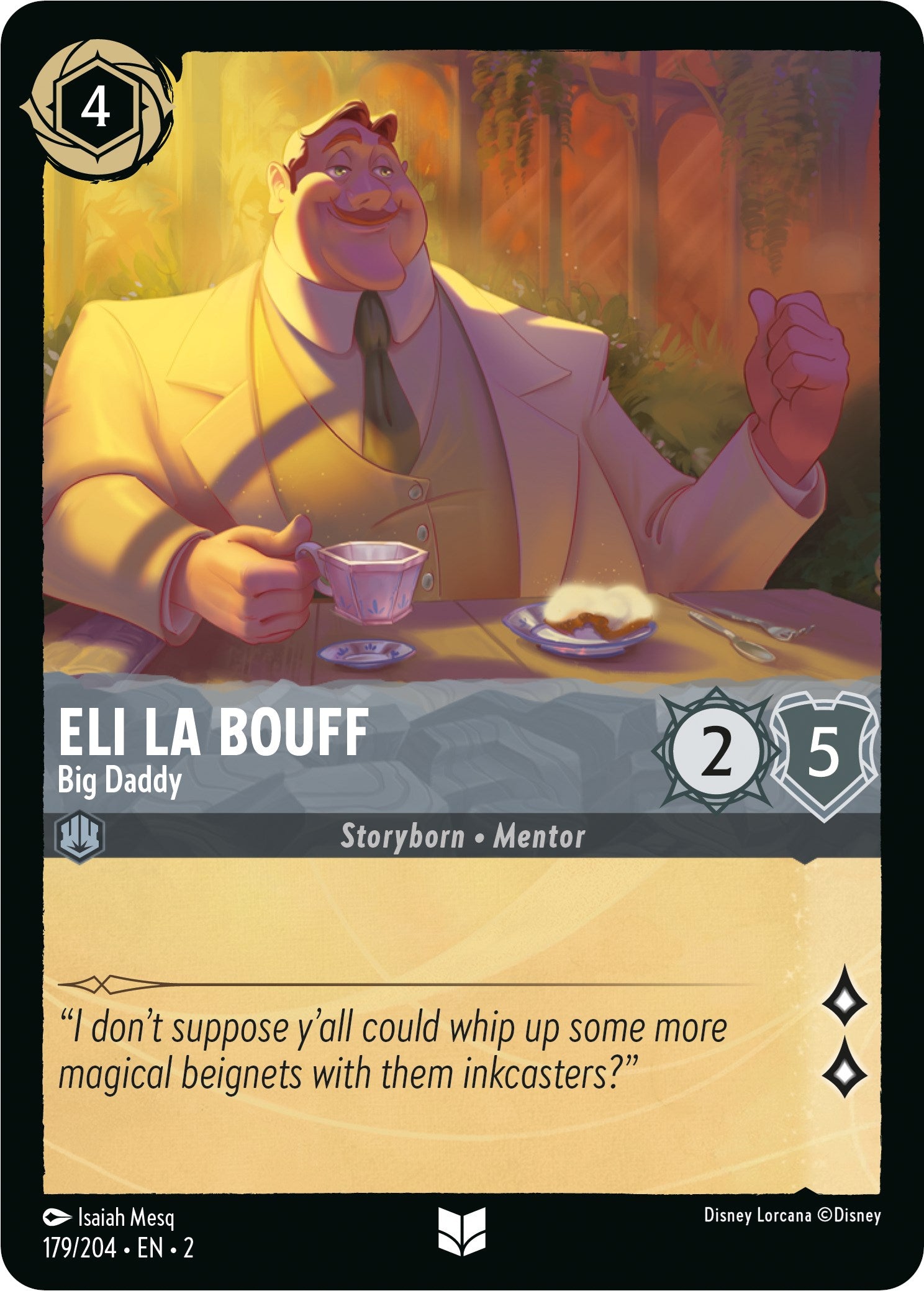 Disney Lorcana: Eli La Bouff - Big Daddy card image