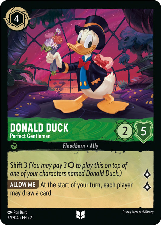 Disney Lorcana: Donald Duck - Perfect Gentleman card image