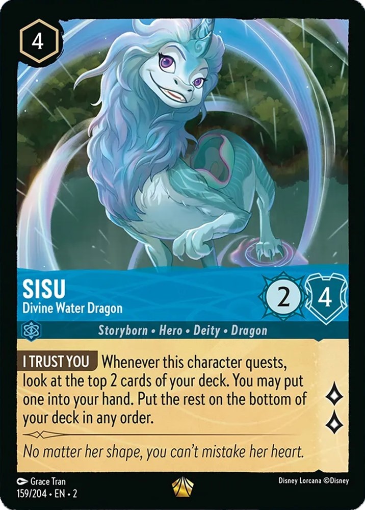 Disney Lorcana: Sisu - Divine Water Dragon card image