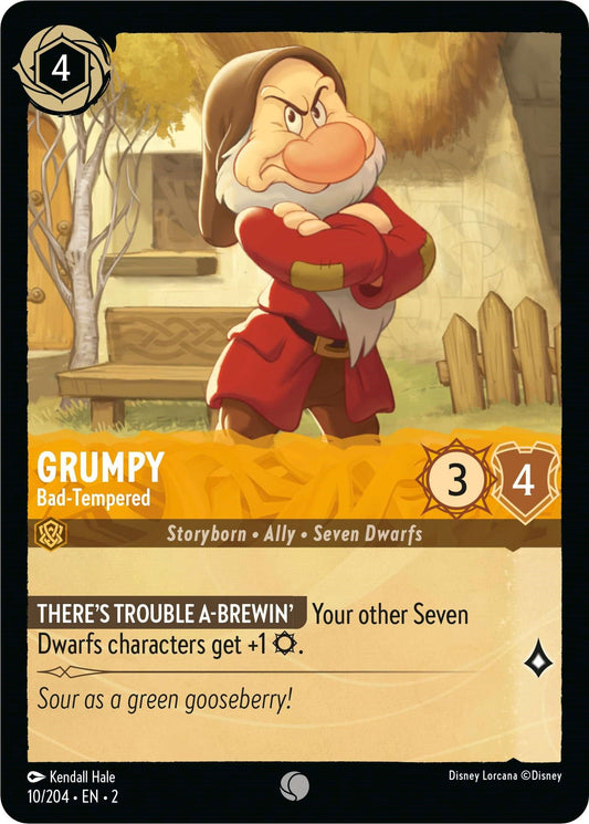 Disney Lorcana: Grumpy - Bad-Tempered card image