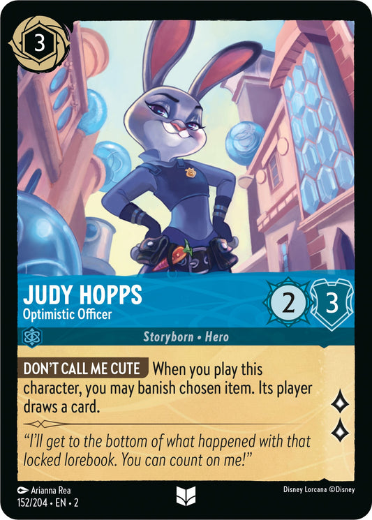 Disney Lorcana: Judy Hopps - Optimistic Officer card image