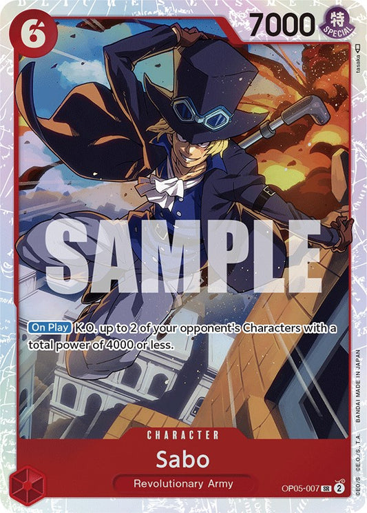 One Piece Card Game: Sabo (007) card image