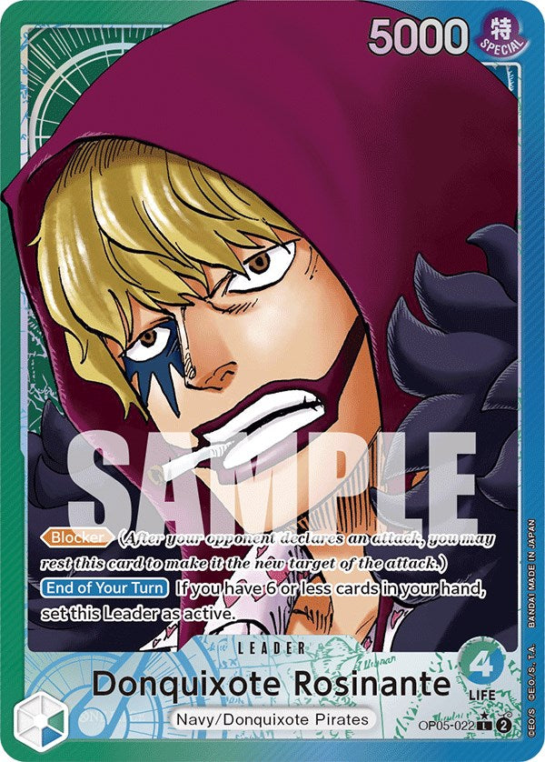One Piece Card Game: Donquixote Rosinante (022) (Alternate Art) card image