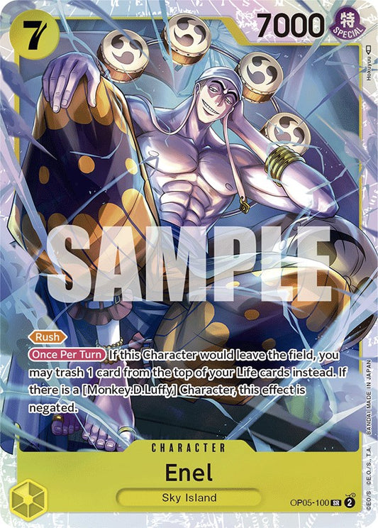 One Piece Card Game: Enel (100) card image