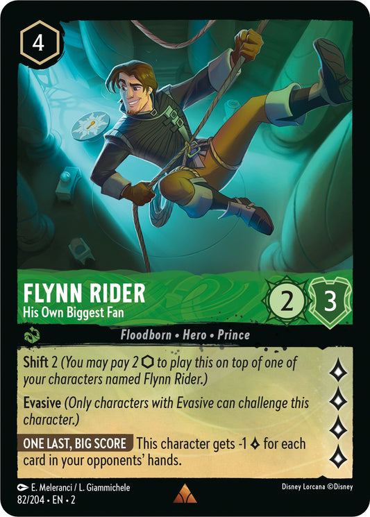 Disney Lorcana: Flynn Rider - His Own Biggest Fan card image