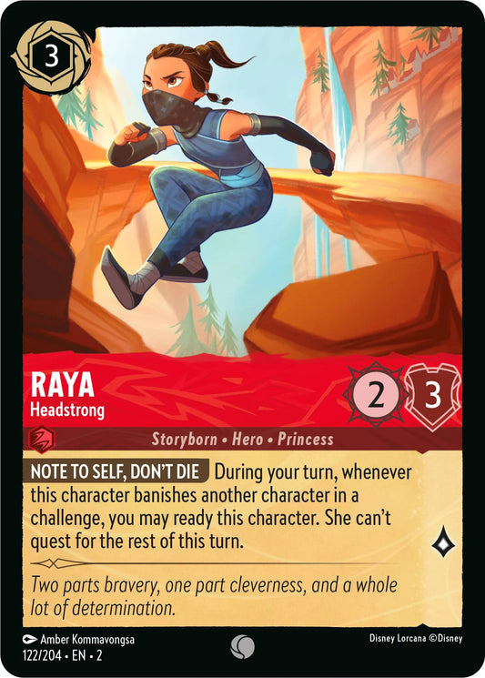 Disney Lorcana: Raya - Headstrong card image