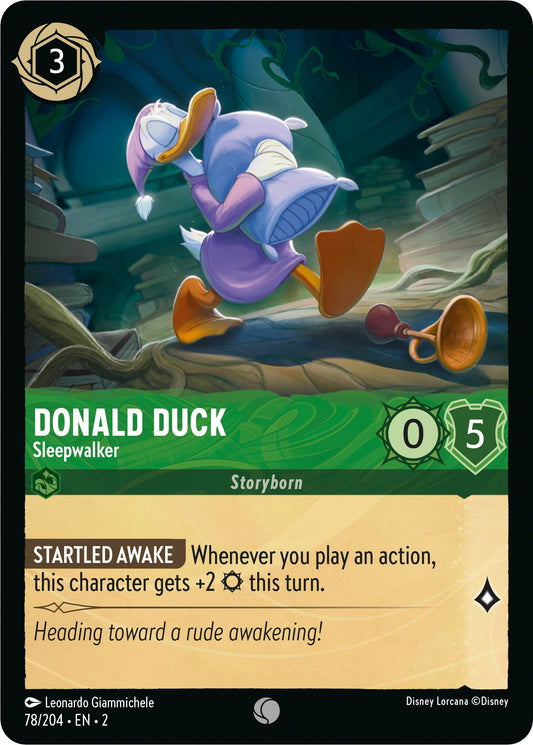 Disney Lorcana: Donald Duck - Sleepwalker card image