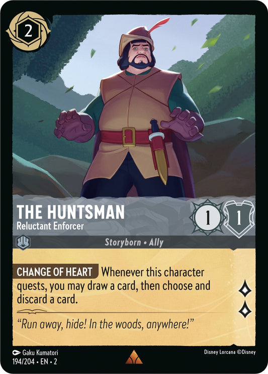 Disney Lorcana: The Huntsman - Reluctant Enforcer card image