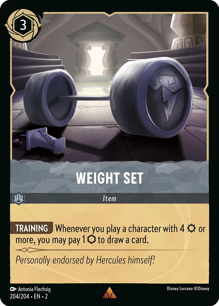 Disney Lorcana: Weight Set card image