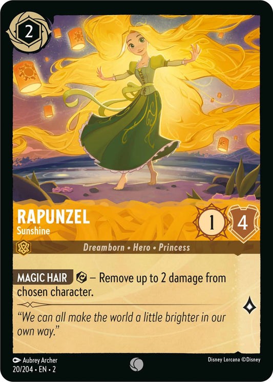 Disney Lorcana: Rapunzel - Sunshine card image