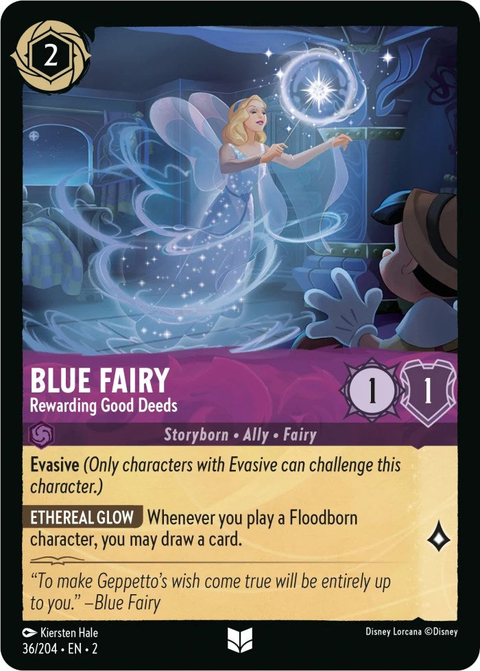 Disney Lorcana: Blue Fairy - Rewarding Good Deeds card image