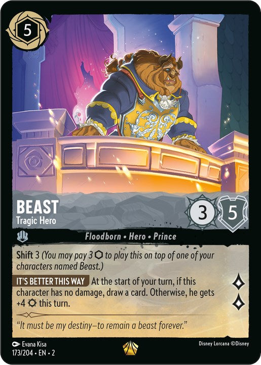 Disney Lorcana: Beast - Tragic Hero card image