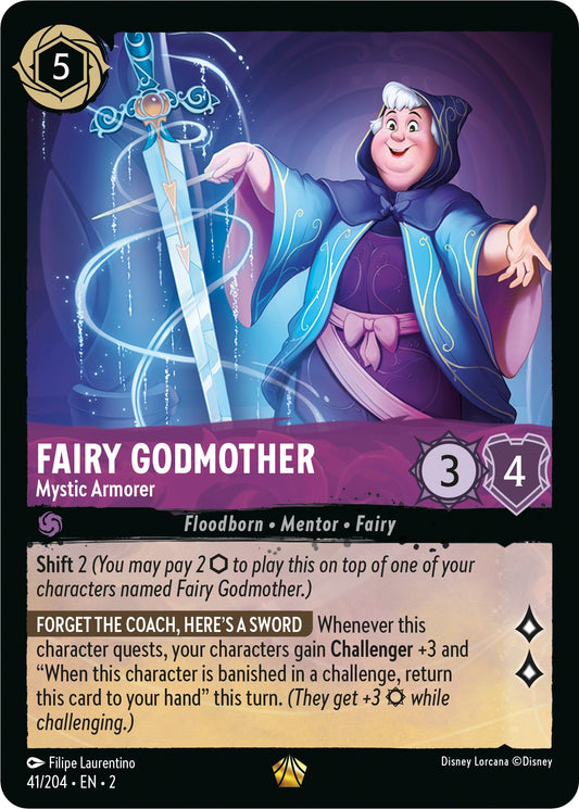 Disney Lorcana: Fairy Godmother - Mystic Armorer card image